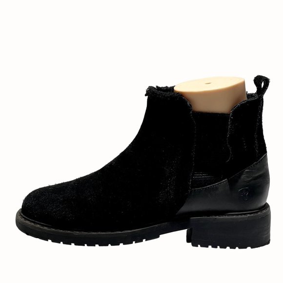 EMU‎ Australia Pioneer Teens Ankle Chelsea Boots Black Size K3 - Picture 1 of 13